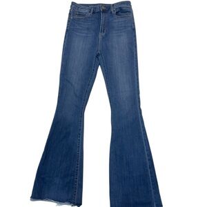 Articles of Society Flare Jeans Size 29 Bridgette Tiger Wash Bohemian Retro